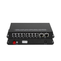 Soup Lake Telephone Optical Transmitter 1 2 4 8-way Phone Light and Luther ga 2-way one thousand trillion Network PCM Voice optical transmitter and receiver 1 pair