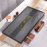 Домохозяйство Wulin Stone Tea Disk Установите всю гостиную камень Большой чайный стол поддон чайный море простота кунг -фу чай набор