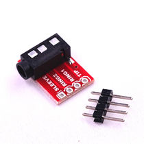 CJMCUTRRS 3 5mm Audio Holder MP3 Stereo Headphone Video Microphone Interface Module