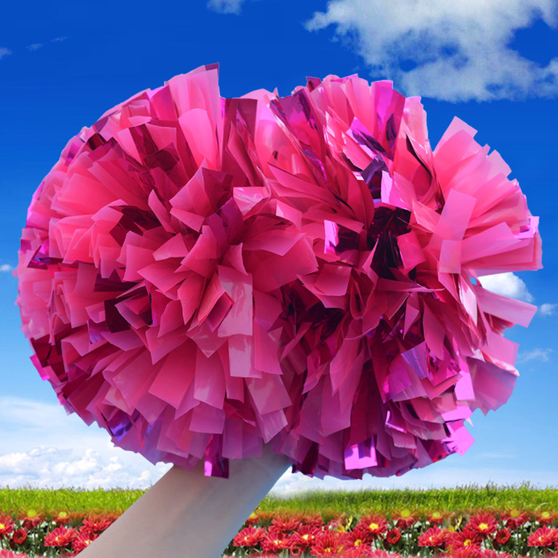 Play in Full Star Double Head Flower Middle-handle cheerleader Fancy Ball and Fancy Ball (required to be made)