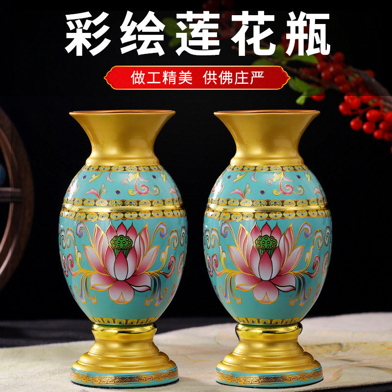 Buddha Vase for Buddha Vase in Living Room Vase Buddha Buddha Buddhist Tongyu Painting Tanghu Painting Bamboo Vase Buddhist