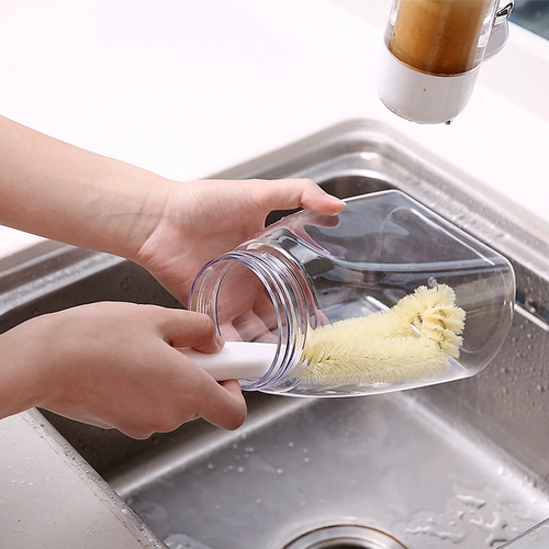 Японский стеклянный гигиенический заварочный чайник, чайная чашка, ершик для бутылочки, щетка