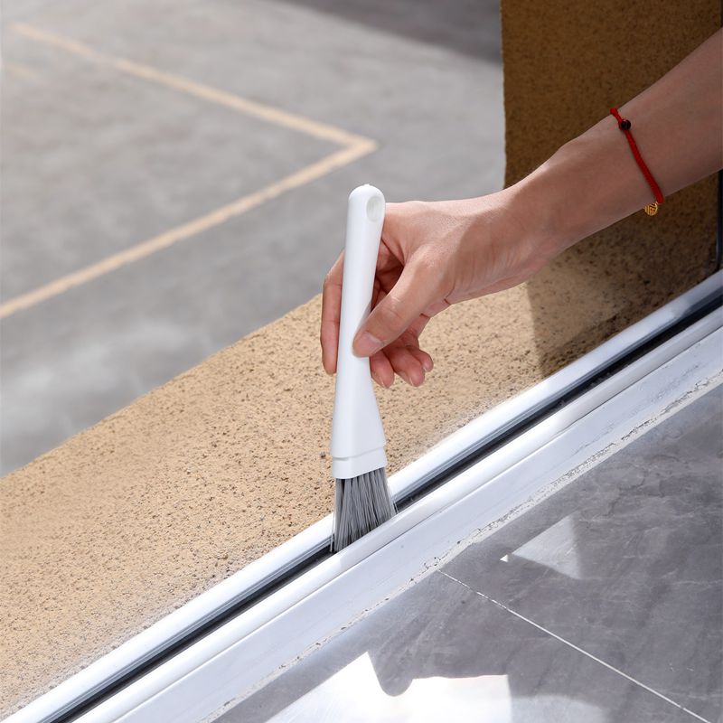 Windows slot cleaning brush dead angle crack brush multi-function kitchen edge corner small brush hard toilet cleaning