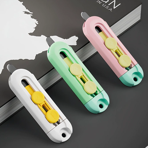 Магнитное открытие 𫔭 нож для коробки, антипригарный и открывающийся, экспресс-упаковка, артефакт, мини-портативный зубчатый нож, ценный универсальный нож