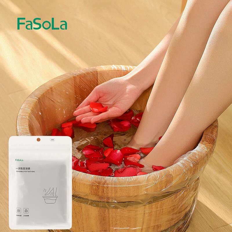 Disposable Bubble Foot bag foot bath Electric Bubble foot bucket Foot Bag Thickened Wash Foot Basin Plastic Bag Foot Therapy Wood Barrel Bag