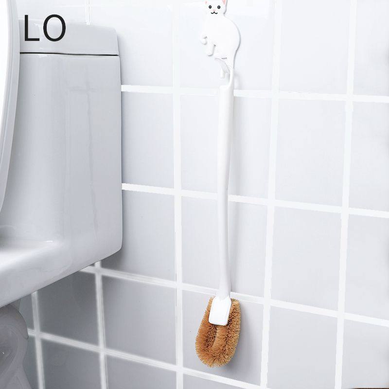 Japan LO Palm toilet brushes Home No Dead Ends Wash Toilet Themakeup Room Hanging Wall Style Toilet Cleaning Brush