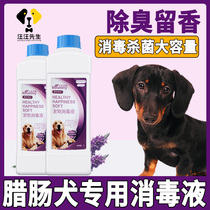 Sausage dog on the taste disinfectant indoor environmental sterilization and smell remove urine spray