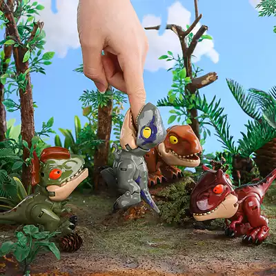 Transformed Dinosaur Toys Tyrannosaurus King Kong Robot Mecha Model Model Egg Set Tyrannosaurus Children Boy