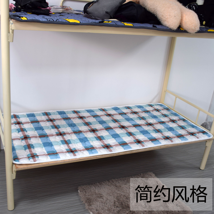 Nệm ký túc xá sinh viên 0,9m giường đơn 1,2 mét 8 phòng ngủ giường tầng mỏng siêu mềm mùa đông và mùa hè sử dụng kép nệm 1m6