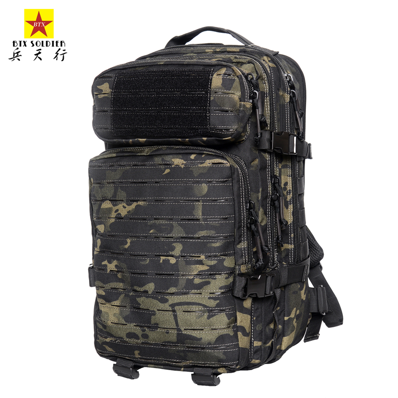 Bingtianxing Outdoor Mountaineering Bag 50L Military Tactical Backpack 17inch Laptop Bag Hiking Backpack
