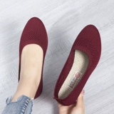 Слипоны, обувь, нескользящая черная униформа медсестры для матери, мягкая подошва