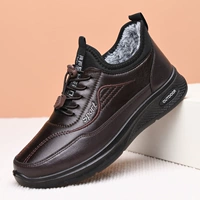 Коричневые мужские хлопковые туфли М2802