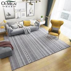 ковер 摩洛哥地毯客厅现代简约沙发茶几毯床边毯北欧灰色地毯卧室满铺