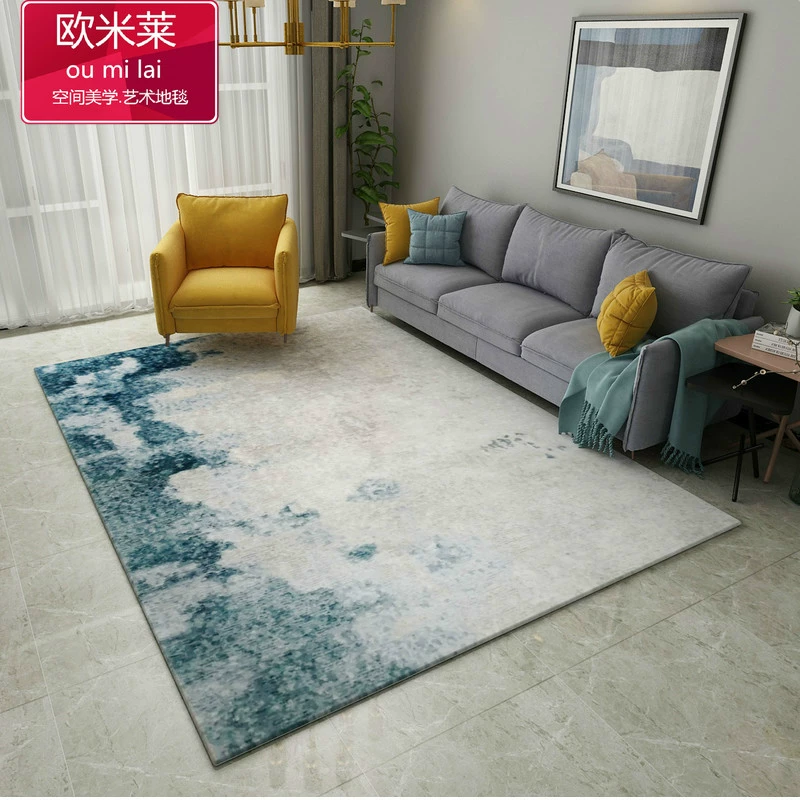 Bắc Âu trừu tượng hiện đại tối giản nghệ thuật phòng khách bàn cà phê sofa thảm phòng ngủ nghiên cứu mat diện tích lớn - Thảm