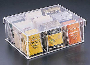 Press Crystal Transparent 9 GE Jewelry Package with Coffee Package Sugar Pack Case
