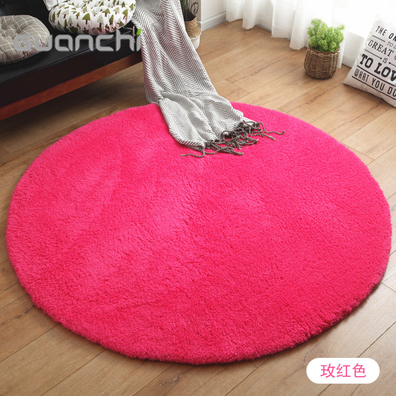 GUANCHI / vương miện Chí hiện đại nhỏ gọn phòng khách tròn thảm phòng ngủ thảm trẻ em nhà lều thảm dày - Thảm thảm sofa phòng khách