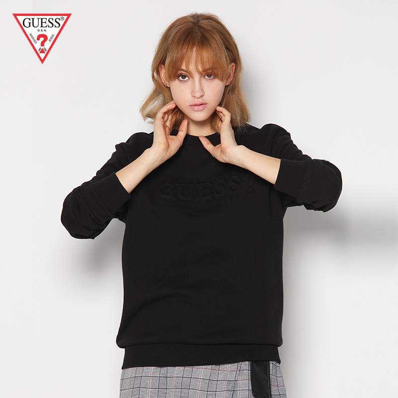 Sweatshirt femme GUESS - Ref 3214082 Image 3