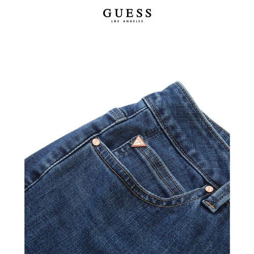 [Xiuzhi Star то же самое] Угадайте мисс Осень Pure Color Micro Jeans-IM5D6177