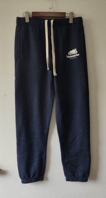 Roots Men's Spring & Fall Casual Cotton Large Size Loose Sports Pants Fleece Pants with Flap Pocket Pantss on Both Sides