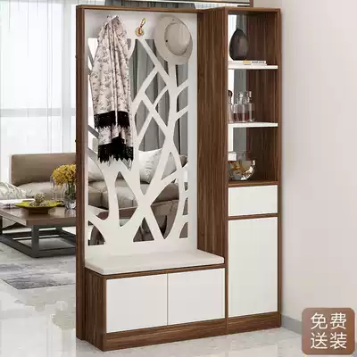 Living room screen partition cabinet simple modern entrance hall cabinet shoe cabinet one hall decoration cabinet door Hall Cabinet