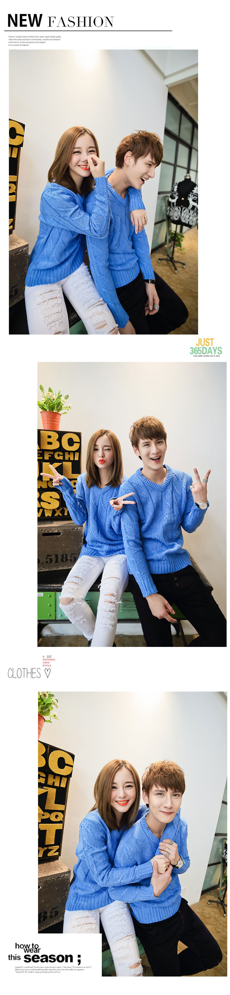 Áo len đôi Meiren Ziyi màu đỏ lớn 18 mùa thu và mùa đông màu rắn Áo len cổ chữ V có cổ shop đồ nam đẹp