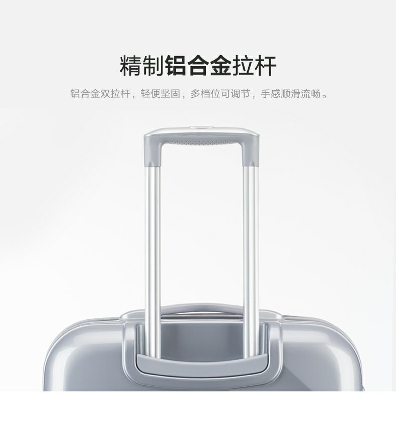 Mỹ du lịch mới xe đẩy trường hợp 20 inch 25 inch vali gương nam và nữ phổ quát hành lý bánh xe nam BI5 khung lên máy bay - Va li vali giá rẻ