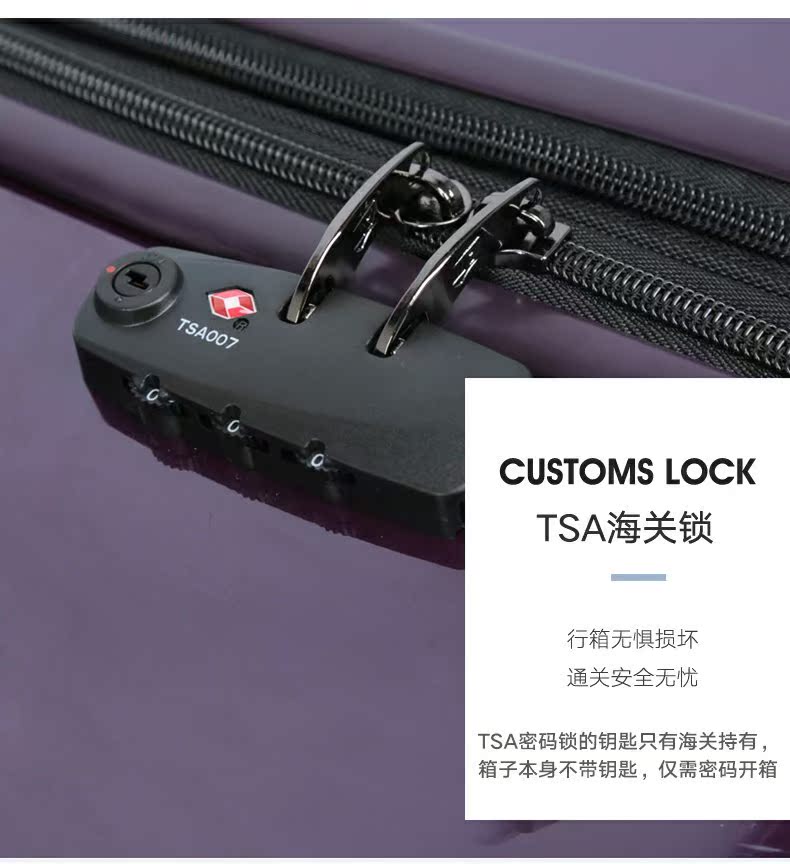 Samsonite / Samsonite làm đẹp du lịch 24Q trường hợp xe đẩy phổ quát hành lý bánh xe vali nam và nữ đích thực - Va li vali kéo cho bé