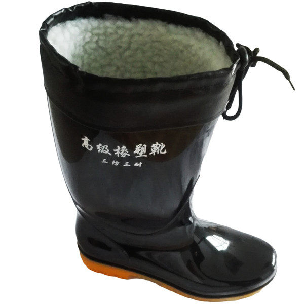 Chaussures - bottes caoutchouc homme pour hiver - semelle tendon - Ref 963173 Image 16