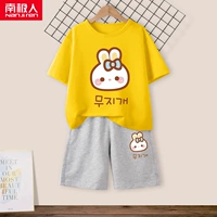 [2 куска хлопка] Желтые булочки кроличьи грей/Bun Rabbit K