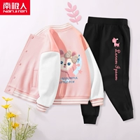[Набор из 2 шт.] Ice Pink Fox-Черный/Розовый олень Буква K