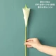 Dài 67 cm mô phỏng lớn calla lily hoa giả pu đơn alocasia hoa trang trí quầy trang trí Châu Âu và Mỹ - Trang trí nội thất