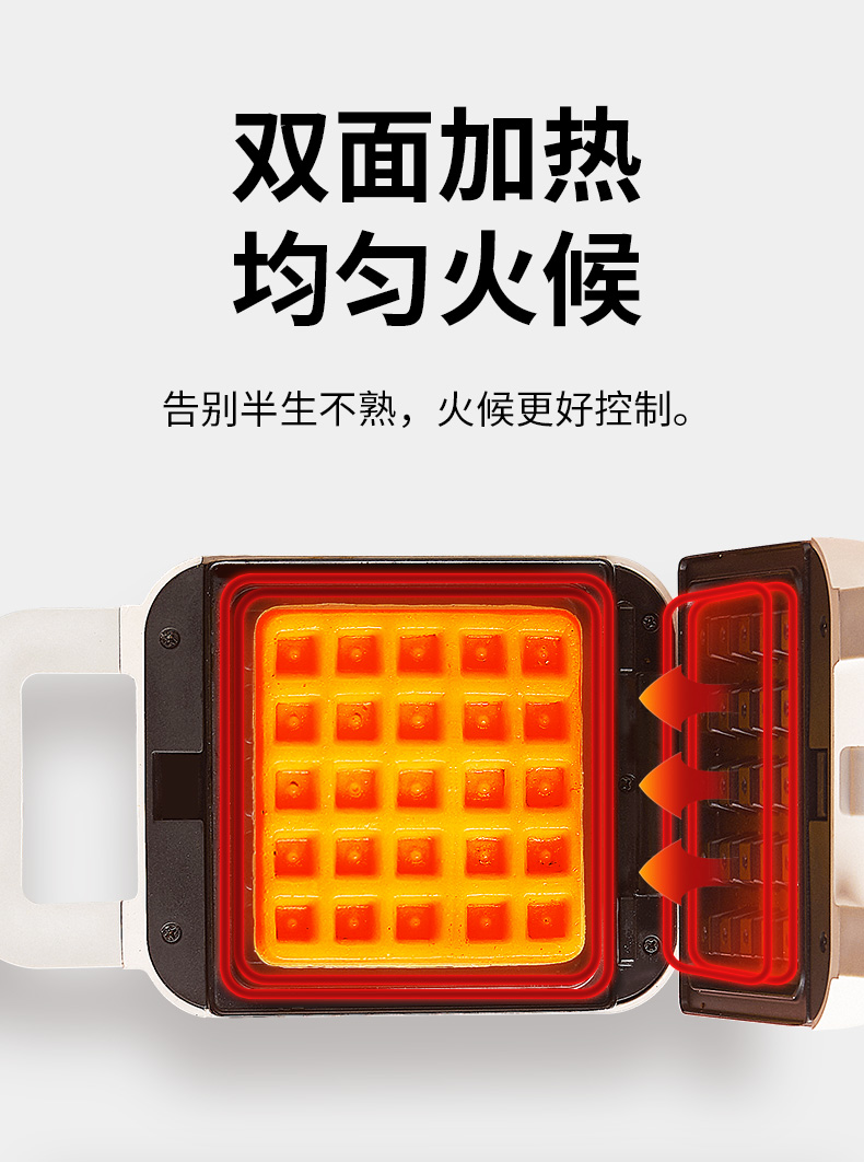 九阳 快手早餐机 三明治华夫饼 轻食料理机 600w 券后189元包邮 买手党-买手聚集的地方