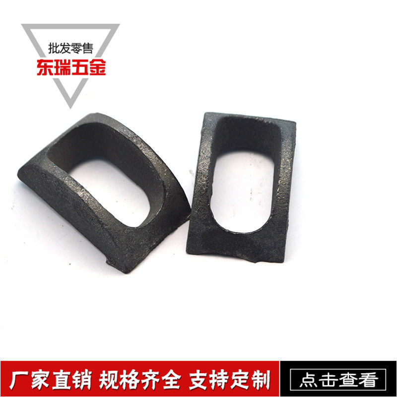 Color steel tile steel structure Metappel cushion horizontal support cushion Horse hooded cushion crescent cushion Saddle Cushion Cast Iron