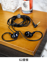 In-ear wired Lous double-action iron custom 3D printing fever monitor popular headset mmcx