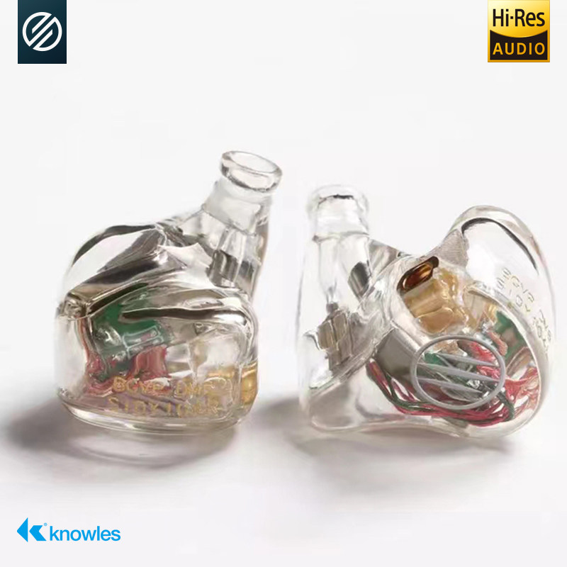 BGVP DM6 five-unit Lou type moving iron private model Custom Fever Ear Style Balanced Headphones Women Poison Ring Iron Bass