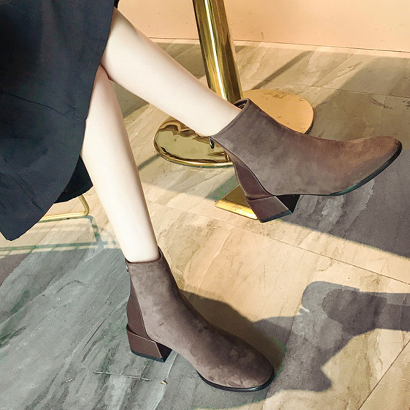 Bottes mi-saison femme en Caoutchouc - Ref 3251238 Image 1