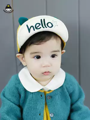 Baby hat autumn sunshade cap men and women infant autumn winter baseball cap baby hat spring and autumn 0-6-12