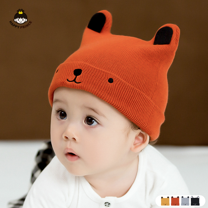 HappyPrince baby hat Infant cotton knitted hat Newborn child INS burst baby hat Autumn and winter