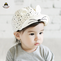 Spring and Autumn Cotton Baby Hat Infant Cartoon Cap Children Baseball Hat Men and Women Baby Hat Summer Tide