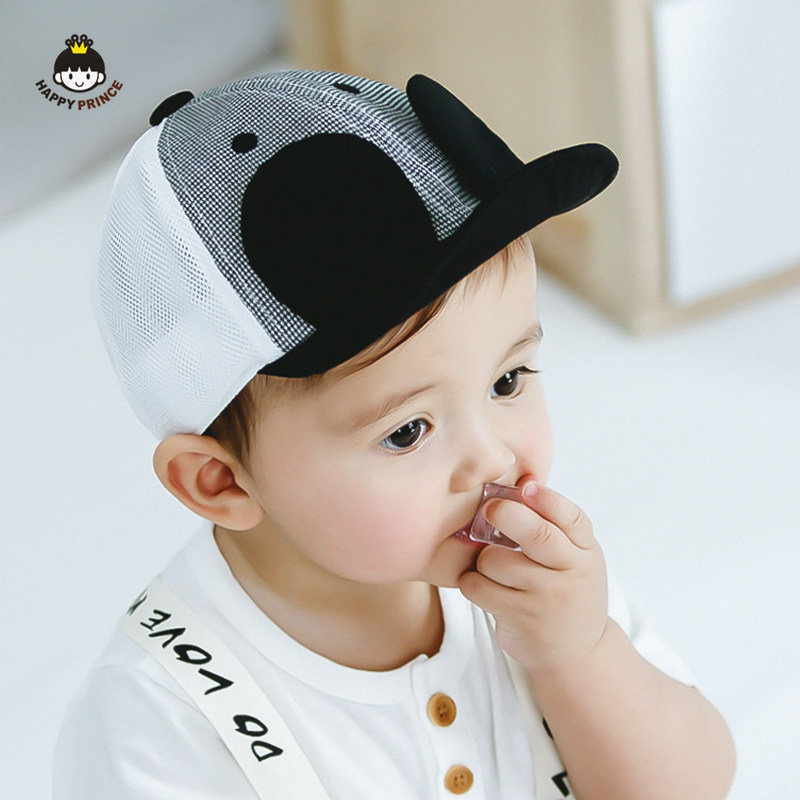 Baby hat Summer thin Mesh Duck Tongue Cap Tide Children Sunscreen Hat Baby Sunhat Baby Hat Summer