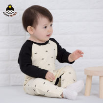 Korean newborn baby childrens clothing long sleeve one-piece underwear
