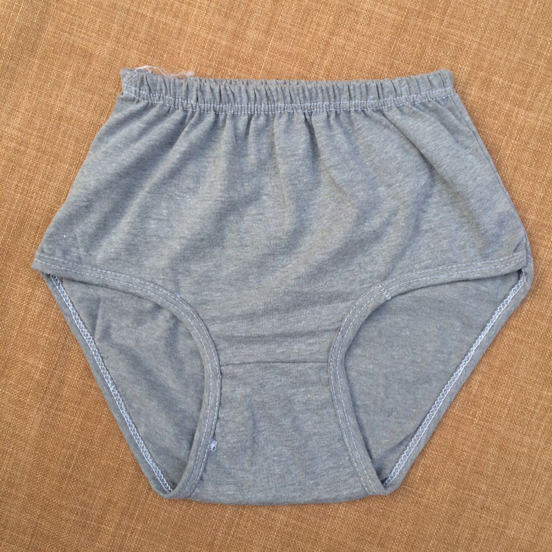 Cotton trung niên nam và nữ quần lót tam giác trải rộng eo cao cộng với phân bón XL đồ lót cotton cao tuổi đồ lót
