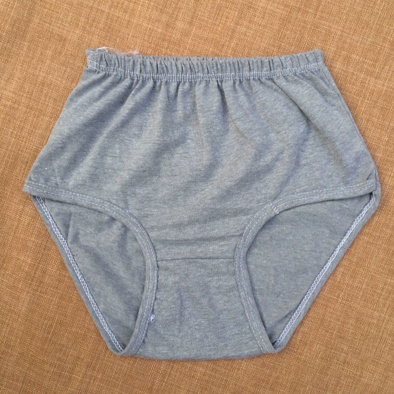 Cotton trung niên nam và nữ quần lót tam giác trải rộng eo cao cộng với phân bón XL đồ lót cotton cao tuổi