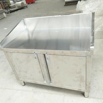 Thickened ramen table Stainless steel lotus table Lanzhou ramen panel Ramen table console