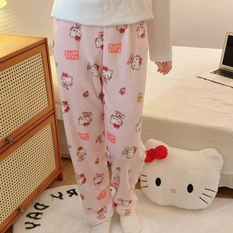 Новые пижамные штаны со Спайдерменом в стиле аниме HelloKitty