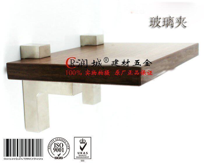 Thickened glass clip glass plate holder wood sandwich plate holder fish mouth clip F clip fixed laminate bracket reinforcement