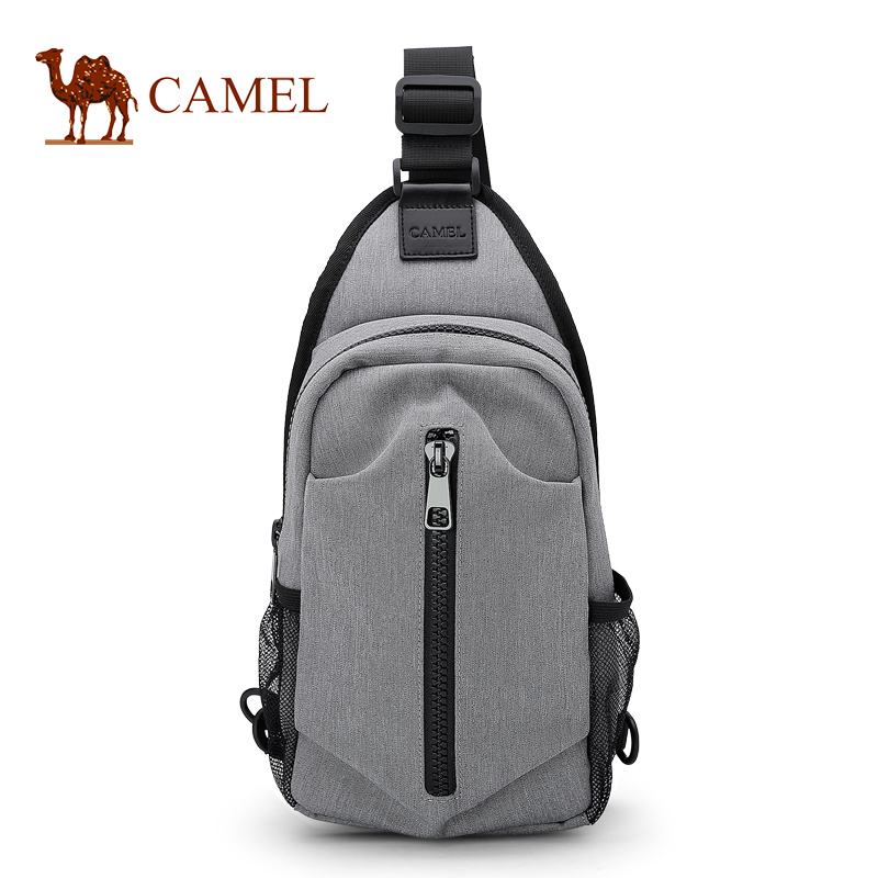 Camel chính hãng của nam giới túi mới của nam giới ngực túi thời trang giản dị ba lô túi vải ngực người đàn ông vai dốc