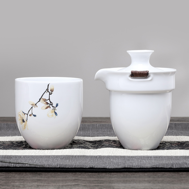 A garden international with our tea set portable cup pot A pot of tea glass ceramic crack for travel