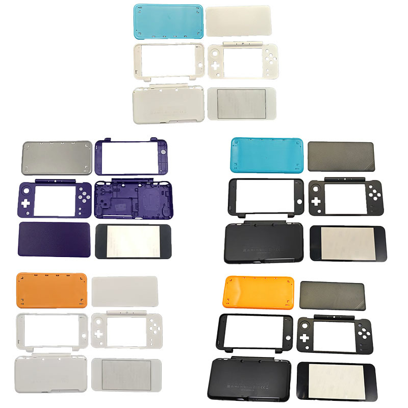 New2Dsll Case, New Replacement Shell with Mirror Finish, New2Dsll Brand New Case