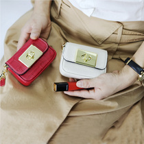 2020 slave pure new leather coin purse cowhide card bag hanging car key bag coin bag lipstick bag storage bag